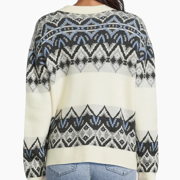 NWT Johnny Was Fair Isle Embroidered Sweater - Picture 3 of 11
